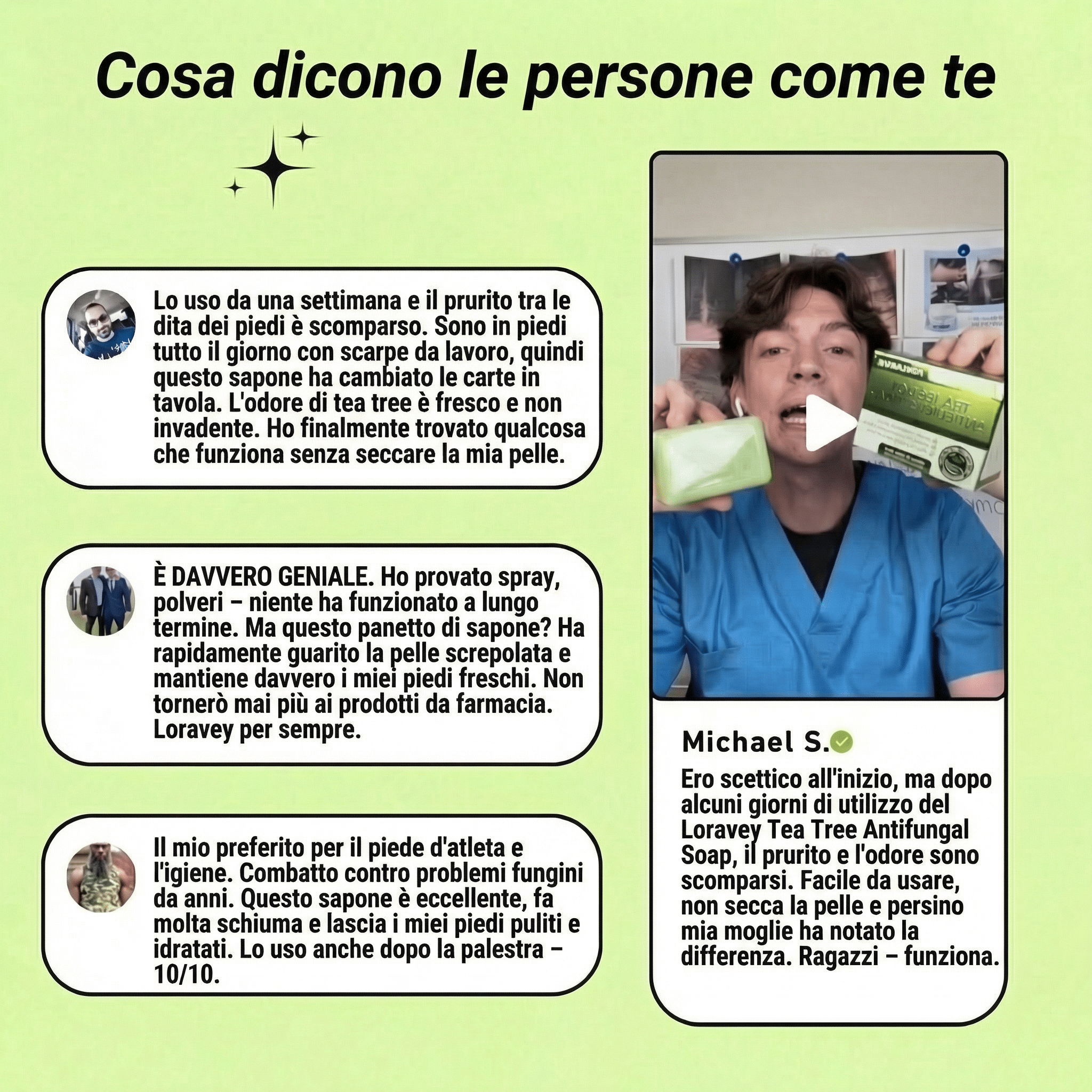 Sapone Anti - Micosi Verdoria - VERDORIA